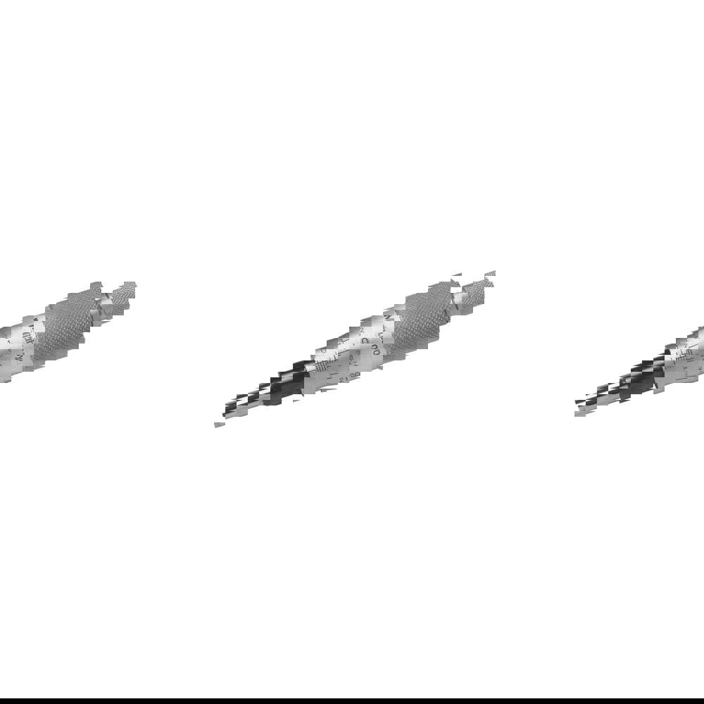 1 Inch, 0.7087 Inch Ratchet Stop Thimble, 1/4 Inch Diameter x 27mm Long Spindle, Mechanical Micrometer Head
