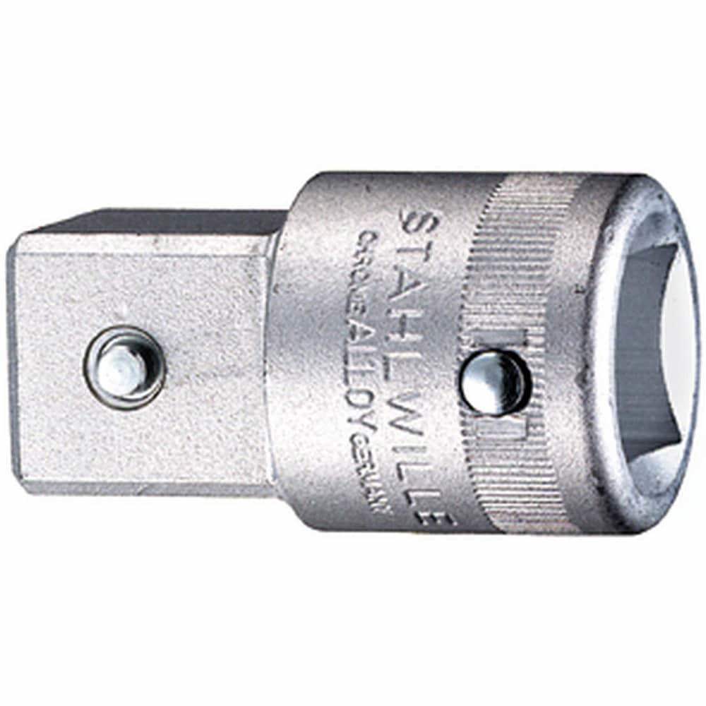 Socket Adapters & Universal Joints; Adapter Type: Convertor ; Male Size: 1 ; Female Size: 3/4 ; Male Drive Style: Square ; Overall Length (Inch): 2-3/8in ; Female Drive Style: Square