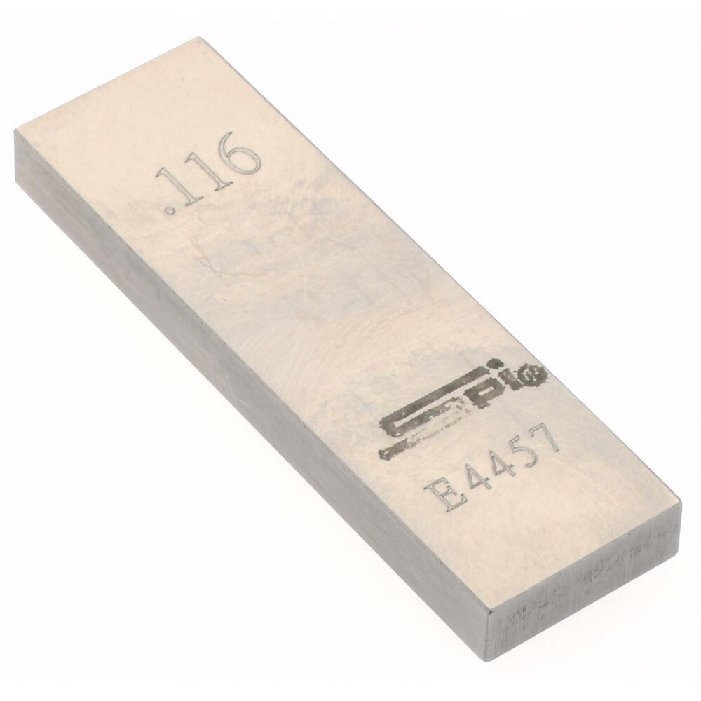Rectangle Steel Gage Block: 0.116