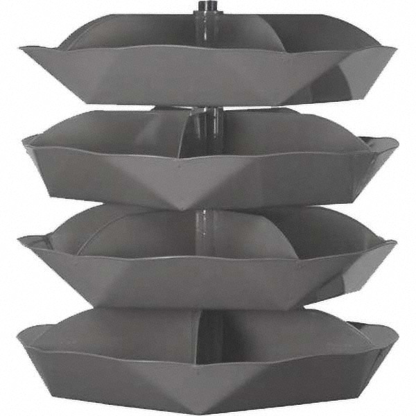 Rotating Bin Pick Rack: Rotating Bin Tower System, 2,500 lb Capacity, 22