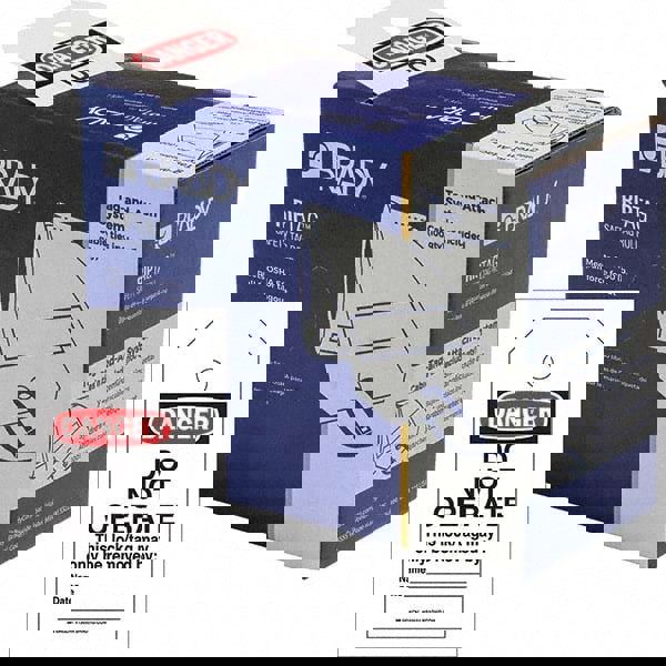 Do Not Operate Tag: Rectangle, 5-3/4