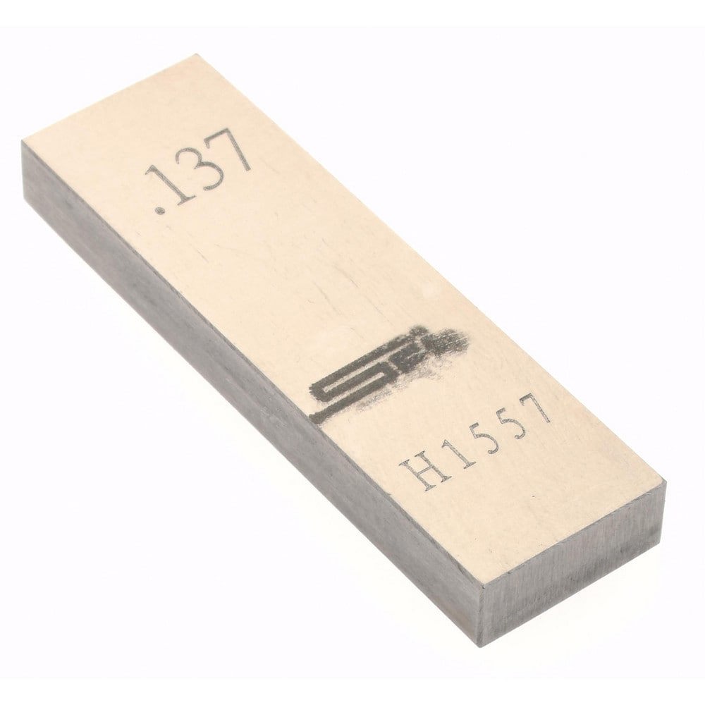 Rectangle Steel Gage Block: 0.137