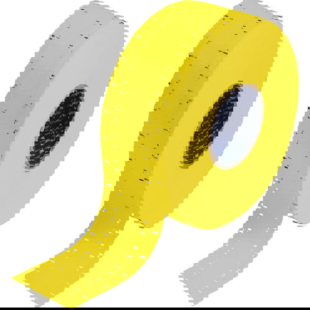 Wire Marker Tag Tape & Dispensers; Wire Marker Tape/Dispenser Type: Cable Wrap Sheet Labels ; Tape Style: Printable ; Tape Material: Polyolefin ; Background Color: Yellow ; Maximum Operating Temperature (F): 392 ; Minimum Operating Temperature (F): -67