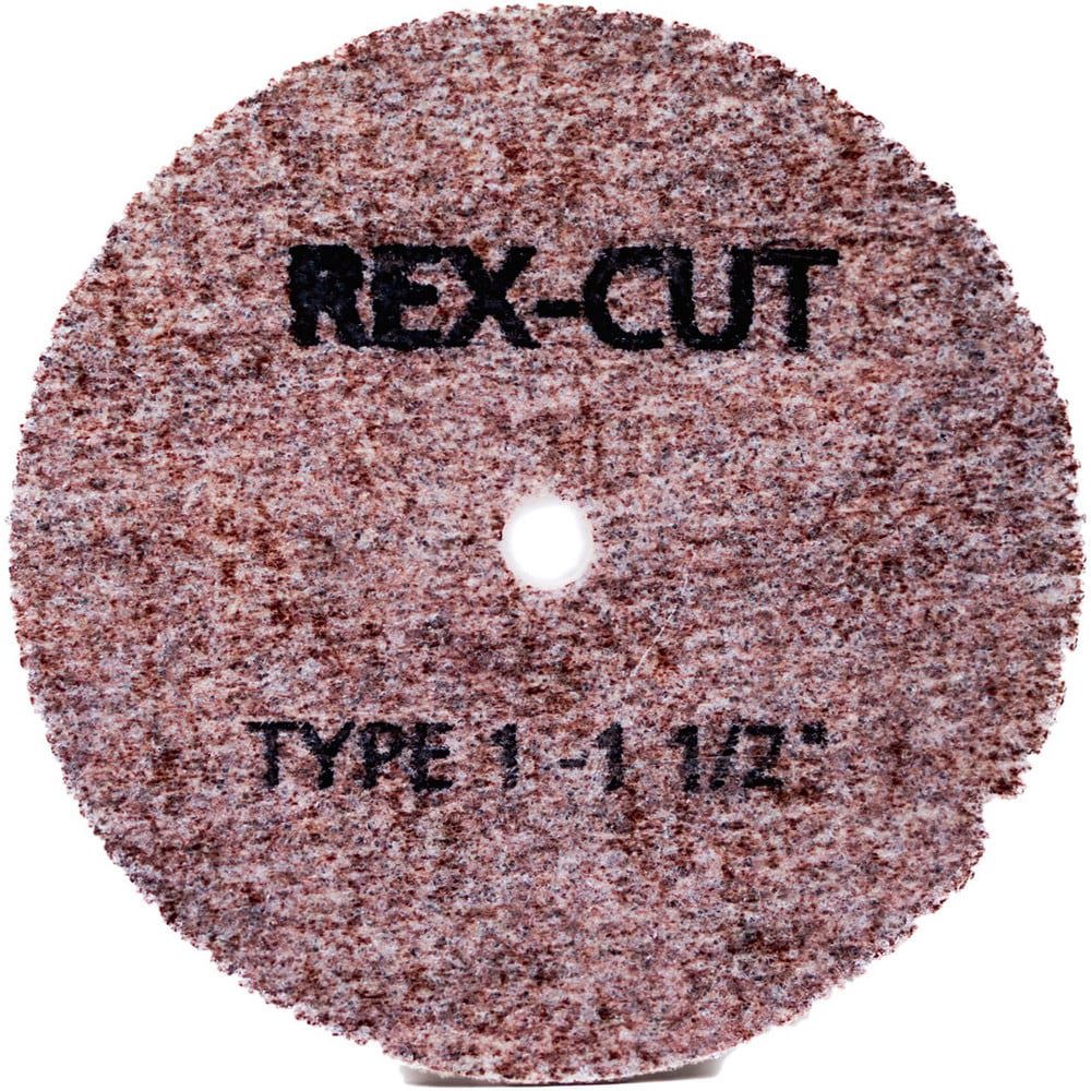 Deburring Wheels; Wheel Diameter (Inch): 1-1/2 ; Face Width (Inch): 1/16 ; Center Hole Size (Inch): 1/4 ; Abrasive Material: Aluminum Oxide ; Grade: Fine ; Wheel Type: Type 1