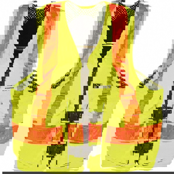 Life Jackets & Vests; Type: Hi-viz Mesh Vest ; Size: Medium ; Material: Retroreflective ; Minimum Buoyancy (lbs): 15.5 (Pounds); USCG Rating: 3 ; UNSPSC Code: 46161604