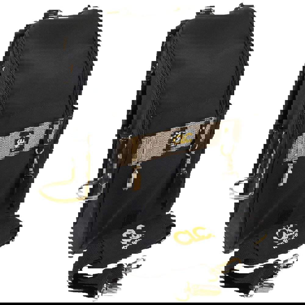 Tool Pouch: 21 Pockets, Polyester, Black