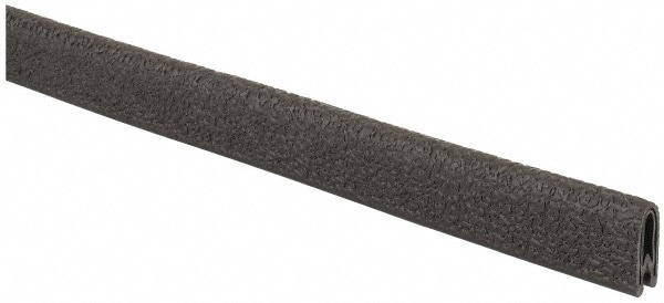 1/8 Inch Thick x 0.3 Wide x 250 Ft. Long, EPDM Rubber Edge Trim