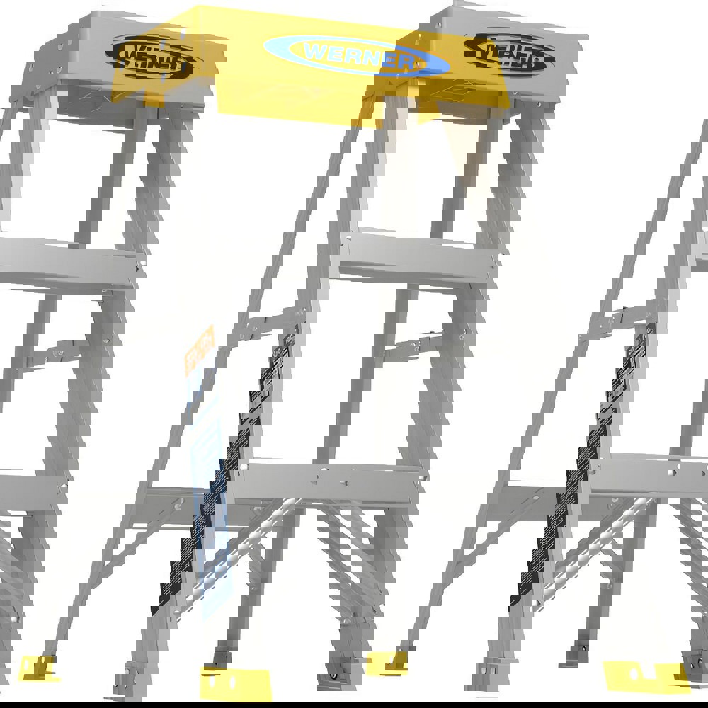 2 Step Aluminum Step Ladder: Type IA