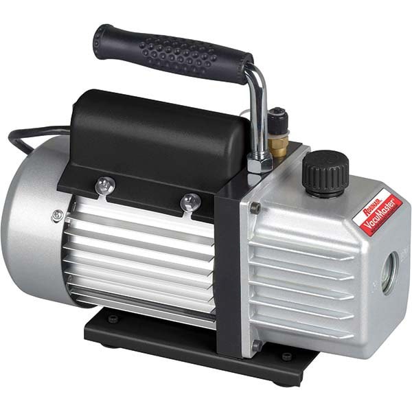 Automotive Vacuum Pumps; Displacement: 1.5 ; Overall Length: 11.375; 288 ; Overall Width: 4.75; 124 ; Overall Height: 11.25; 286 ; Inlet Port Size: 1/4 in Flare and 1/2 in ACME ; Cord Length: 6; 1.82
