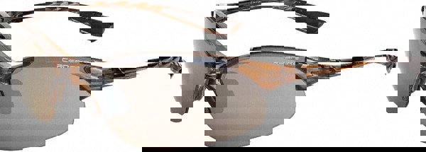 Safety Glass: Scratch-Resistant, Polycarbonate, Brown Flash Mirror Lenses, Full-Framed, UV Protection