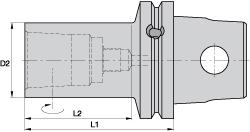 KM63 to KM40 Reducing Adapter