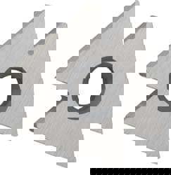 Swivel & Scraper Blade: D8OC, Bi-Directional, Carbide