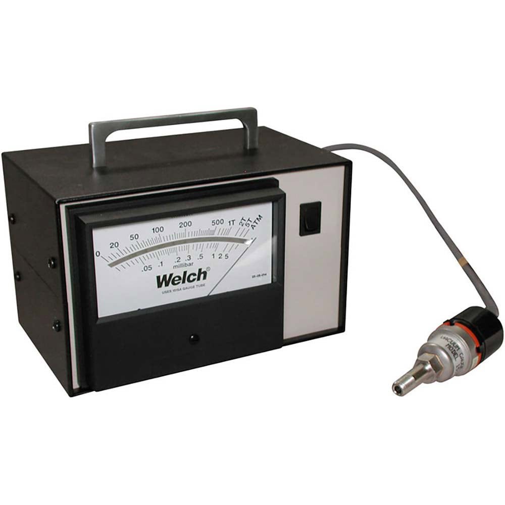 Vacuum Gauge: Use with Welch-lmvac Vacuum Systems