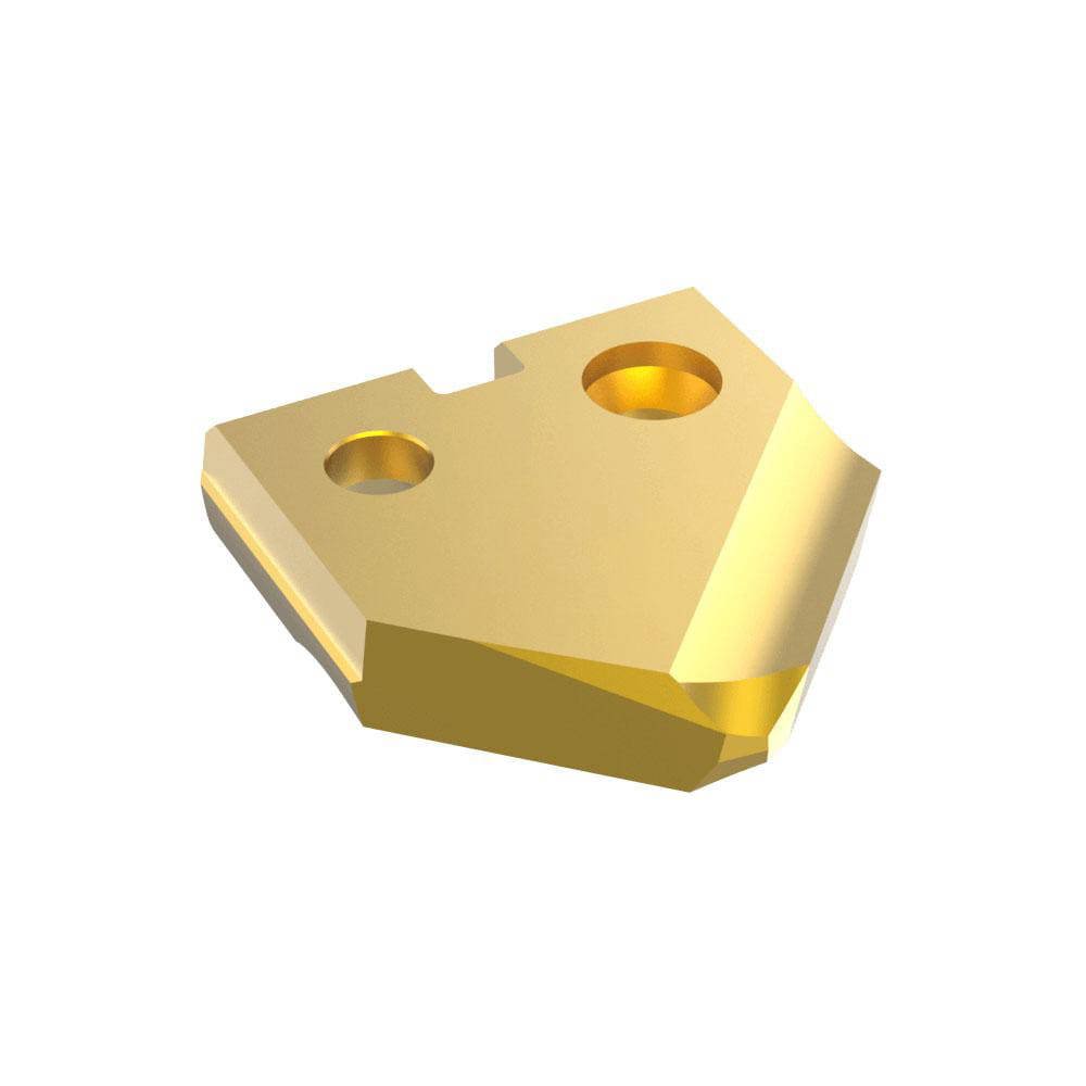 Spade Drill Insert: 20.5 mm Dia, Seat Size 1, Cobalt, 90 &deg; Point