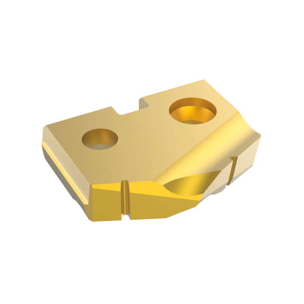 Spade Drill Insert: 21.5 mm Dia, Seat Size 1, Cobalt, 132 &deg; Point