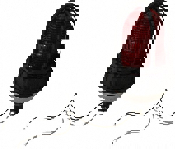 Strobe Light: Red, Pipe Mount, 120VAC