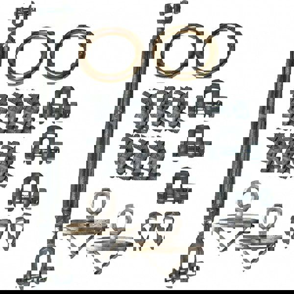 Anchors, Grips & Straps; Product Type: Anchor Kit ; Material: Galvanized Steel ; Color: Silver ; Connection Type: O-Ring ; Standards: OSHA 1926 Subpart M; OSHA 1910; ANSI A10.32 ; Temporary/Permanent: Permanent