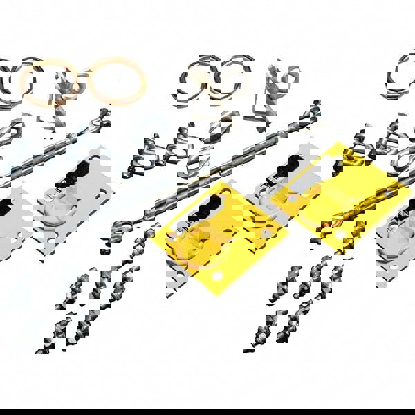 Anchors, Grips & Straps; Product Type: Anchor Kit ; Material: Galvanized Steel ; Color: Silver ; Connection Type: O-Ring ; Standards: OSHA 1926 Subpart M; OSHA 1910; ANSI A10.32 ; Temporary/Permanent: Permanent