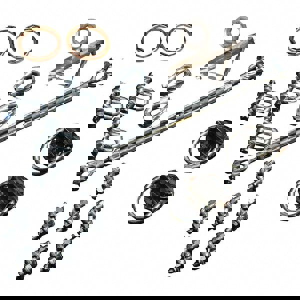 Anchors, Grips & Straps; Product Type: Anchor Kit ; Material: Galvanized Steel ; Color: Silver ; Connection Type: O-Ring ; Standards: OSHA 1926 Subpart M; OSHA 1910; ANSI A10.32 ; Temporary/Permanent: Permanent