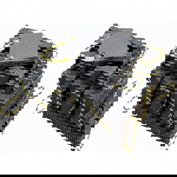 Cribbing Blocks & Sets; Type: Cribbing Block FR Industrial Kit ; Material: Plastic ; Length (Inch): 24 ; Number of Pieces: 10 ; Includes: (1) Jack Plate; (9) Cribbing Block ; Height: 24