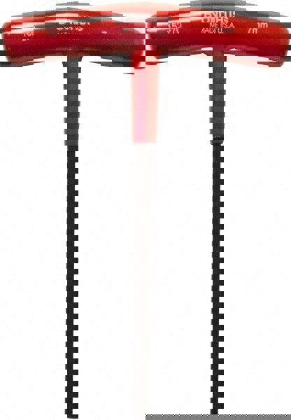 Hex Key: 7 mm Hex, T-Handle Cushion Grip Arm