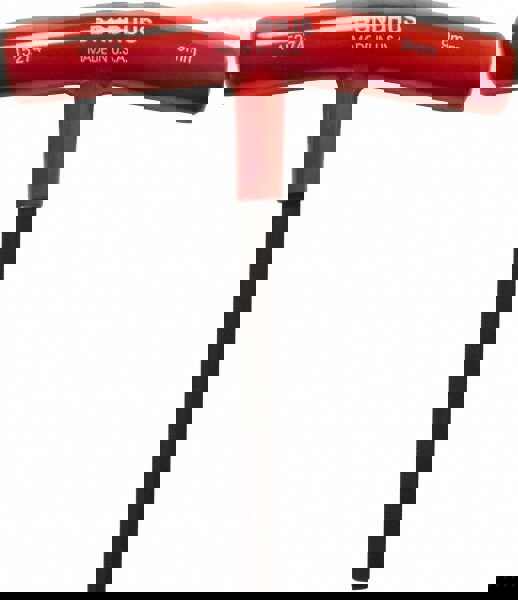 Hex Key: 9 mm Hex, T-Handle Cushion Grip Arm