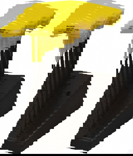 10 Piece, T-Handle Cushion Grip Hex Key Set