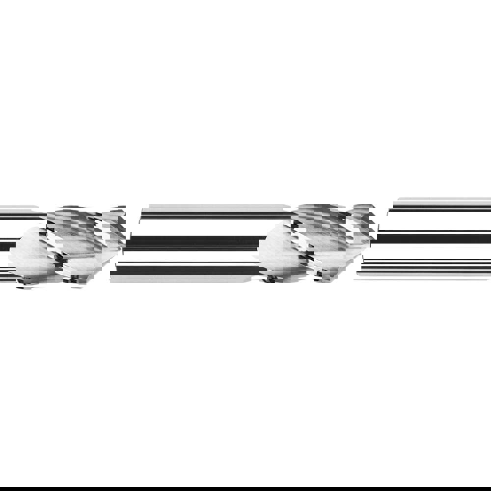 Drill Mill: 4 Flutes, 90 &deg; Point, Solid Carbide