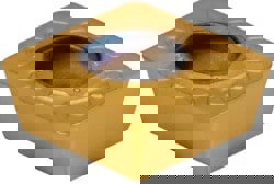 Milling Insert: SDET120412PDERGB, KC725M, Solid Carbide