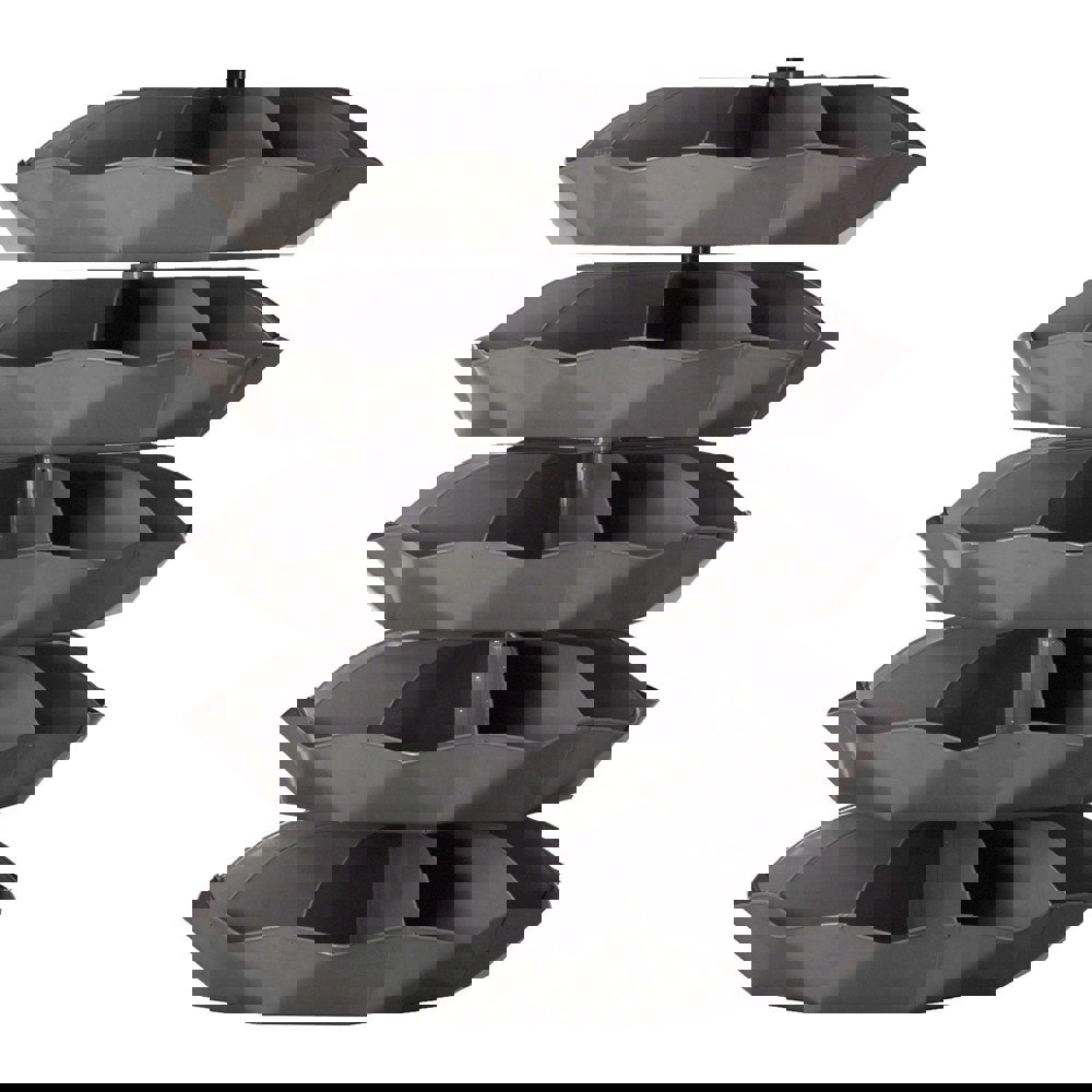 Rotating Bin Pick Rack: Rotating Bin Tower System, 2,500 lb Capacity, 22