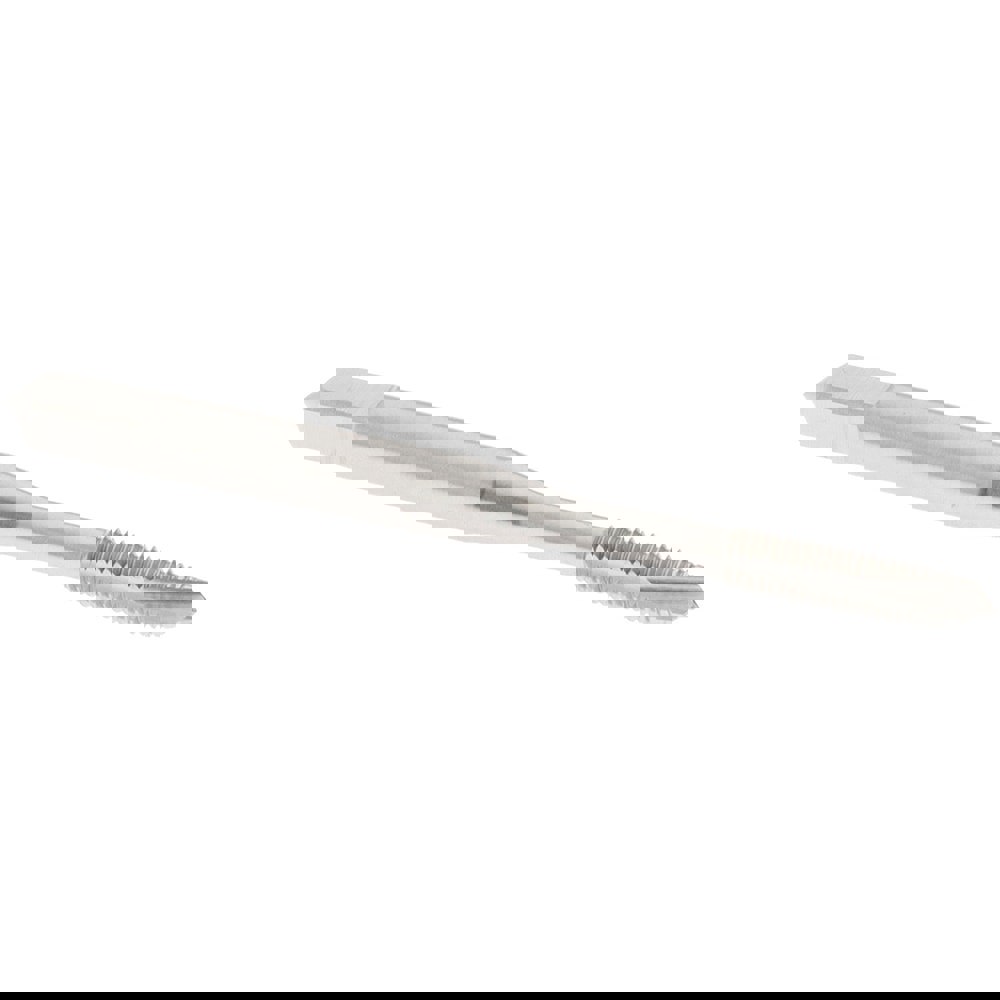 Spiral Point Tap: M3x0.5 Metric, 3 Flutes, Plug Chamfer, JIS 2 Class of Fit, HSS, Bright/Uncoated Coated