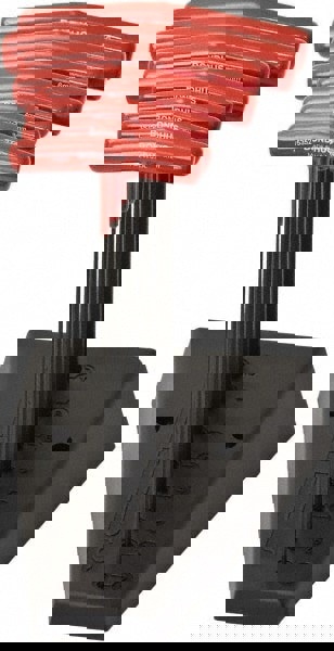 8 Piece, T-Handle Cushion Grip Hex Key Set