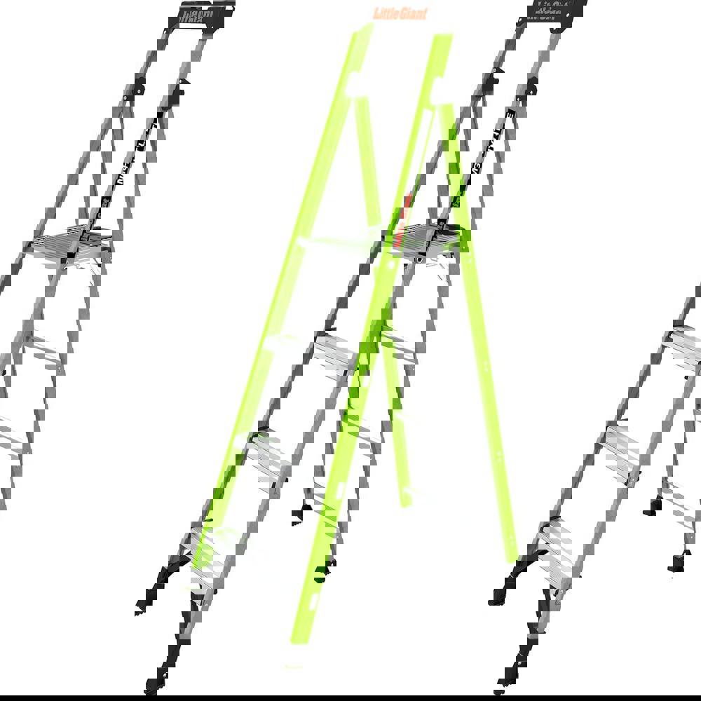 Step Ladders; Height: 6' (Feet); Height (Inch): 72-1/4 ; Body Material: Fiberglass ; Load Capacity (Lb. - 3 Decimals): 300 ; Foldable: Yes ; Ladder Rating: Type IA