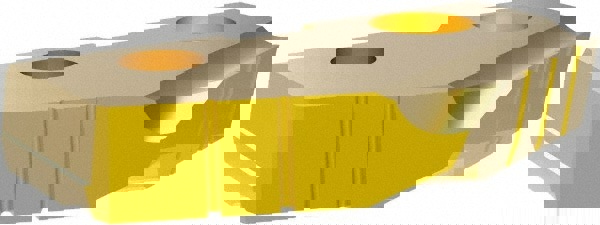 Spade Drill Insert: 40.00 mm Dia, Seat Size 3, Cobalt, 132 deg Point