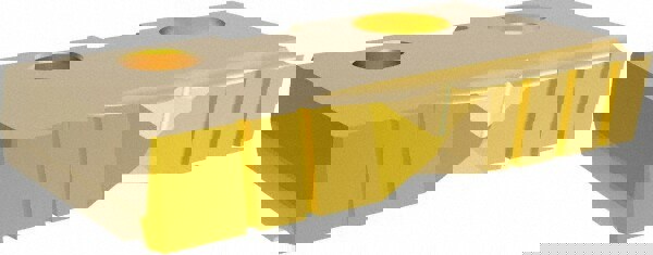 Spade Drill Insert: 45.00 mm Dia, Seat Size 3, Cobalt, 180 deg Point