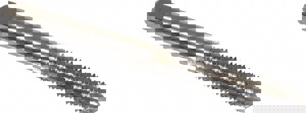 1/4-28 Plug RH 3B H3 Bright High Speed Steel 4-Flute Straight Flute Hand Tap