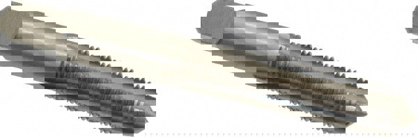 3/8-24 Plug RH 3B H3 Bright High Speed Steel 4-Flute Straight Flute Hand Tap