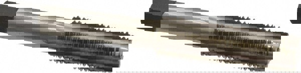 7/16-20 Plug RH H3 Bright High Speed Steel 4-Flute Straight Flute Hand Tap