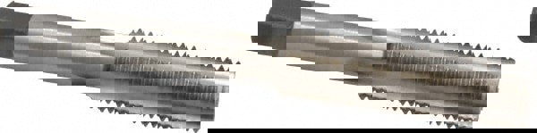 7/16-20 Bottoming RH H3 Bright High Speed Steel 4-Flute Straight Flute Hand Tap