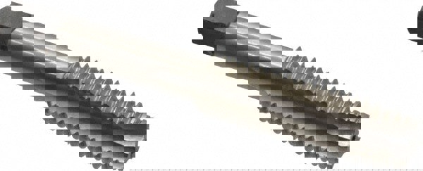 Spiral Point Tap: 1/2-13, UNC, 3 Flutes, Plug, 3B, High Speed Steel, Bright Finish