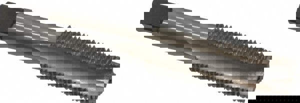 Spiral Point Tap: 5/8-18, UNF, 3 Flutes, Plug, 3B, High Speed Steel, Bright Finish