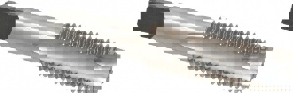 Spiral Point Tap: 3/4-10, UNC, 3 Flutes, Plug, High Speed Steel, Bright Finish