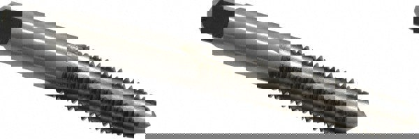 M8x1.25 Plug RH 6H D5 Bright High Speed Steel 4-Flute Straight Flute Hand Tap