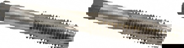 Spiral Point Tap: M12 x 1.75, Metric Coarse, 3 Flutes, Plug, 6H, High Speed Steel, Bright Finish