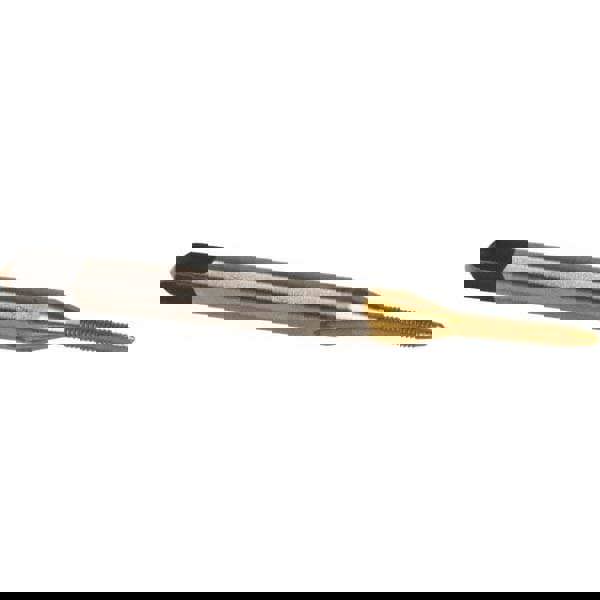 #0-80 Plug RH 2B H2 TiN High Speed Steel 2-Flute Straight Flute Hand Tap