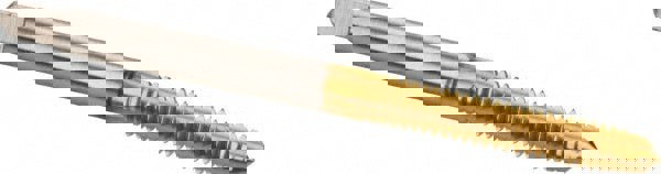 #6-32 Plug RH 3B H2 TiN High Speed Steel 3-Flute Straight Flute Hand Tap