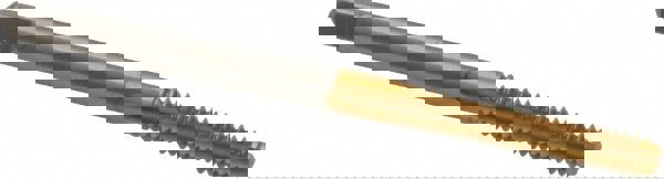 #6-32 Bottoming RH 3B H2 TiN High Speed Steel 3-Flute Straight Flute Hand Tap