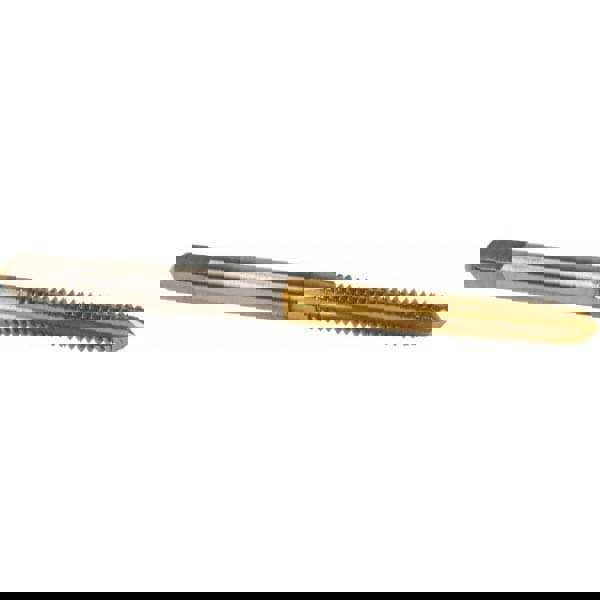 #8-32 Plug RH 3B H2 TiN High Speed Steel 4-Flute Straight Flute Hand Tap