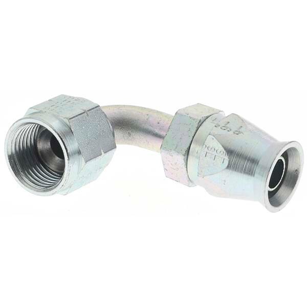 5/8-18 SAE45, Reusable Hose Female Swivel Fitting