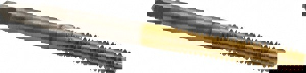 #10-24 Bottoming RH 2B/3B H3 TiN High Speed Steel 4-Flute Straight Flute Hand Tap